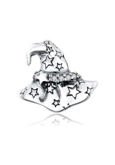 S925 Ayar Gümüş Cadı Şapka Boncuk Dıy Bilezik Kolye Aksesuarları Çok Renkli