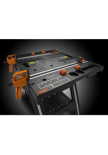 Worx Wx051 Çok Fonksiyonlu Katlanabilir Çalışma Tezgâhı 2 Adet