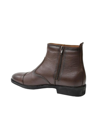 Kale 0412 Kahve Hakiki Deri Erkek Ayakkabı Bot 001