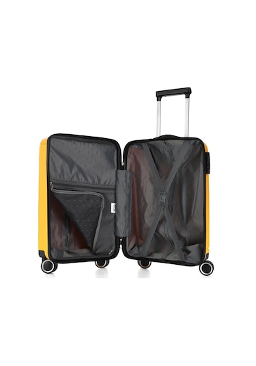 Ççs 5225 Polipropilen Orta Boy Valiz-sarı Sarı