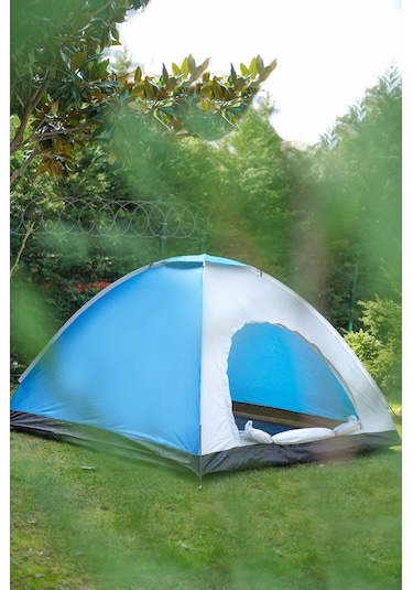 Onetick 6 Kişilik Dayanıklı Kamp Çadırı 220 x 250 x 150 CM - Çok Renkli