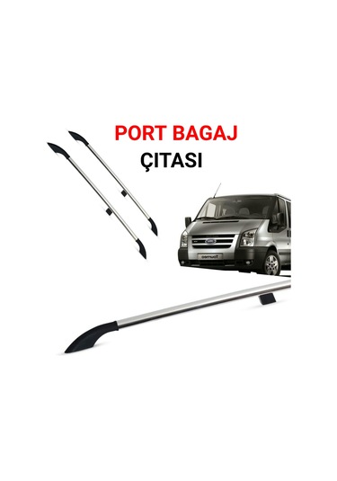 Transit Kısa Şasi Gri Portbagaj Tavan Çitası 2009 2010 2011