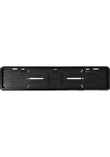 1 Adet Parlak Siyah Plakalık Piano Black Takmatik Plakalık Çerçevesi Piano Black