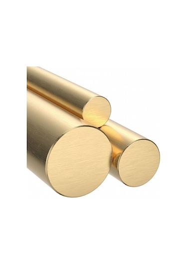 110 mm Yuvarlak Pirinç Çubuk - 10 CM