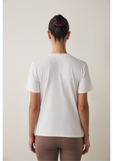 Penti Kırık Beyaz Basic Regular Fit Tişört
