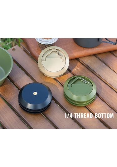 Monyee Kampanya Dış Mekan Manyetik Kanca - Çadır Feneri Sabitleyici, Araç Asma Kancası, Delme Gerektirmeyen, Siyah Siyah