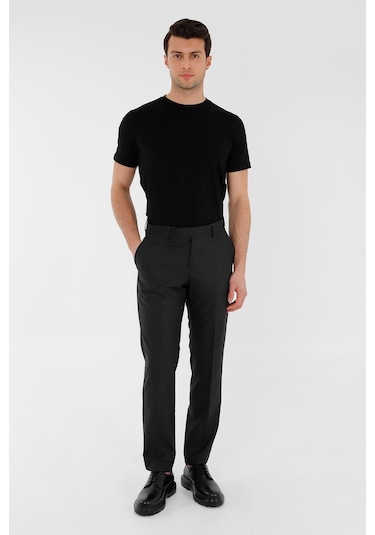 Uki Antrasit Comfort Fit,klasik Pantolon Antrasit