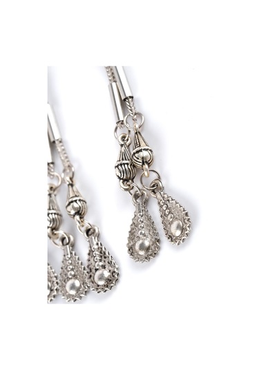 Sıkma Serisi Sarı Kehribar Tesbih Metal Püsküllü Tesbih Küre Kesim