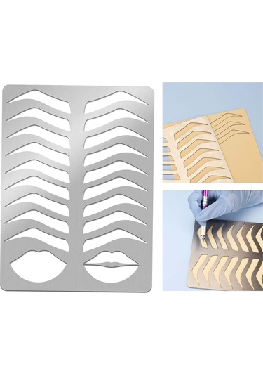 Suntek Kaş Dudak Kalıbı Profesyonel Kaş Dudak Kalıbı