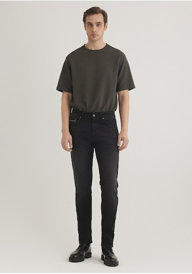 Mavi 0042218775 Jake Comfort Erkek Jean Pantolon Koyu Gri