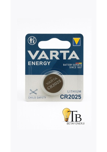 Varta Cr2025 Lithium 3v Düğme Pil