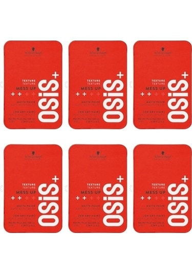 Schwarzkopf Osis Mess Up Mat Gum 6 x  100 ML