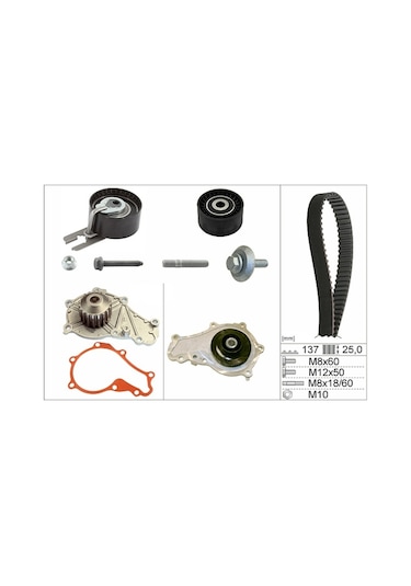 İna Ford Focus Iı 1.6 Tdci Euro4 Triger Seti Devirdaimli 2004-2012