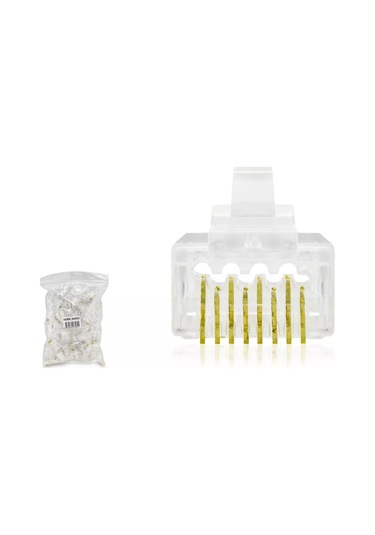 Hadron Hdx-5063 Ez Rj45 Soketi Cat6 Delikli 100lü Paket