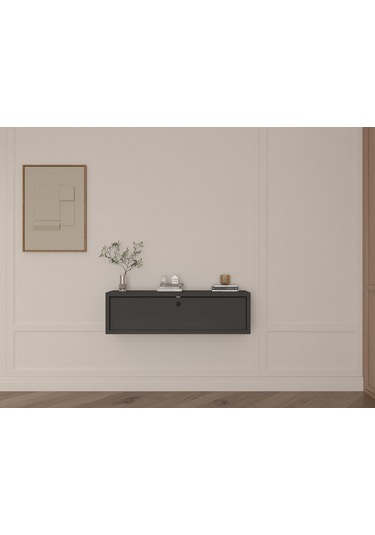 Duvar Montajlı Dresuar Antrasit