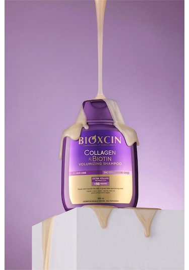 Bioxcin Collagen & Biotin Hacim Şampuanı 3 x 300 ml – 3 al 2 öde - İnce Telli Saçlar İçin