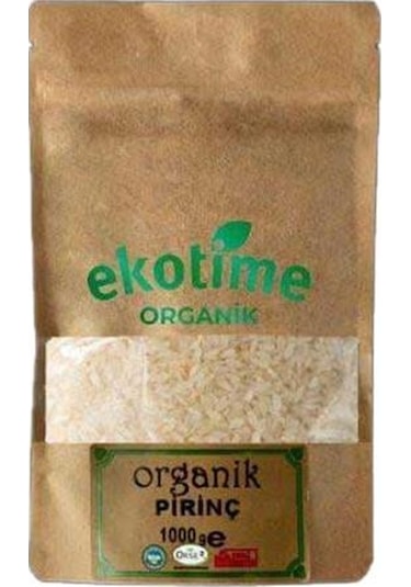 Ekotime Organik Pirinç 1 KG