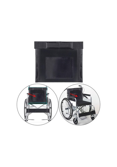 Suntek Tekerlekli Sandalye Arkalığı Veya Koltuk Siyah-arkalık Siyah Arkalık Diğer