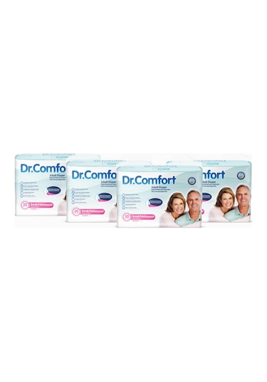 Dr.Comfort Yetişkin Bel Bağlamalı Hasta Bezi Small 4 x 30'Lu 120 Adet