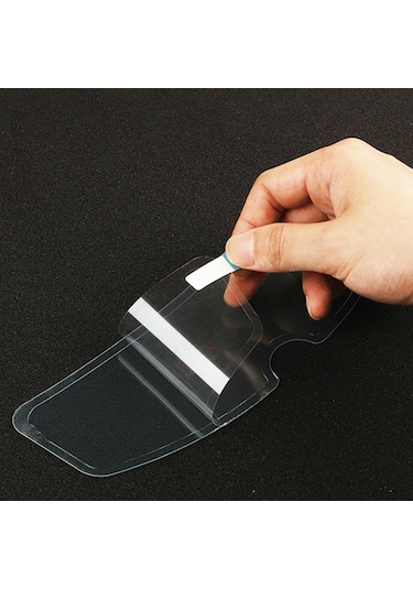 Motosiklet Kask Lens Filmi Evrensel Yağmur Kaydırıcı Şeffaf (529443670)