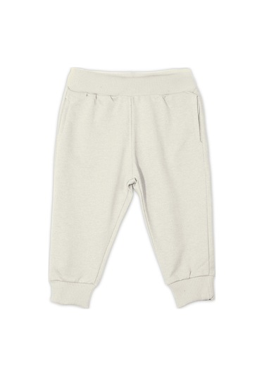 İki İplik Eşofman Altı Krem