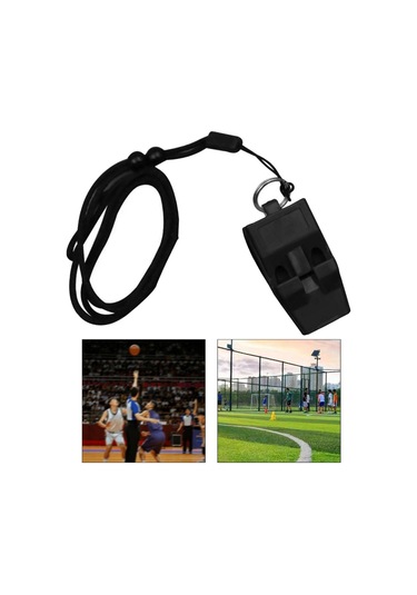 Suntek Spor Düdüğü Antrenörleri Futbol Yürüyüşü Siyah