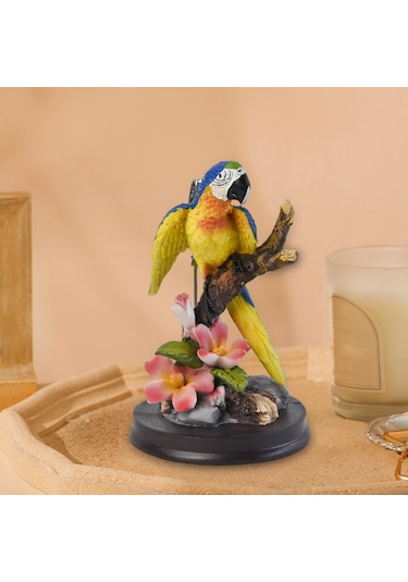 Suntek Heykeli Heykel 6,2-cm-x-6,2-cm-x-9,8-cm-papağan