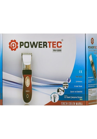 Powertec TR-1200 Tıraş Makinesi