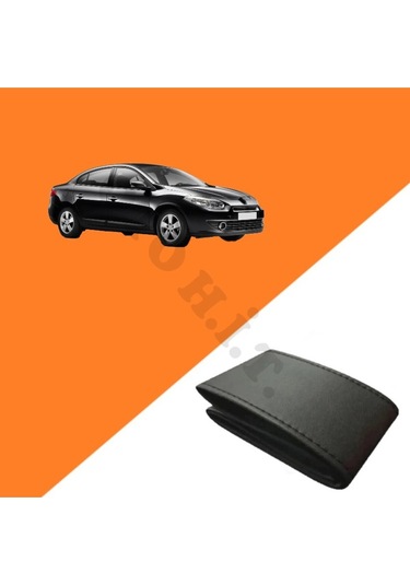 Renault Fluence Uyumlu Deri Direksiyon Kılıfı Kaliteli Dikmeli Siyah