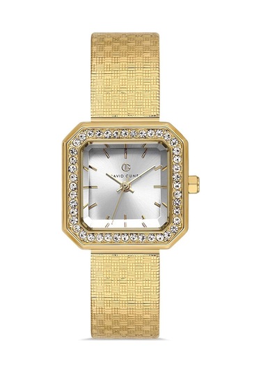 David Güner Dg-8730lc-b1 Gold Kadın Kol Saati