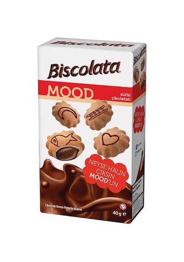 Şölen Biscolata Mood Sütlü Çikolatalı 12 x 40 G