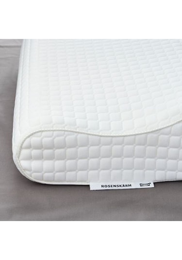 Ergonomik Yastık 33x50 Cm Yan/sırt Üstü Uyuyanlar İçin Beyaz Yastık-adet Beyaz