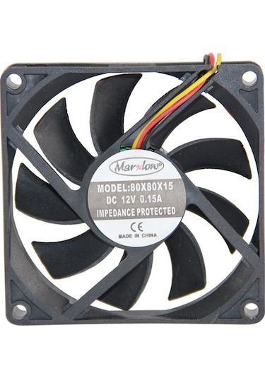 Marxlow 80X80X15Mm Dc Fan 12V 3P