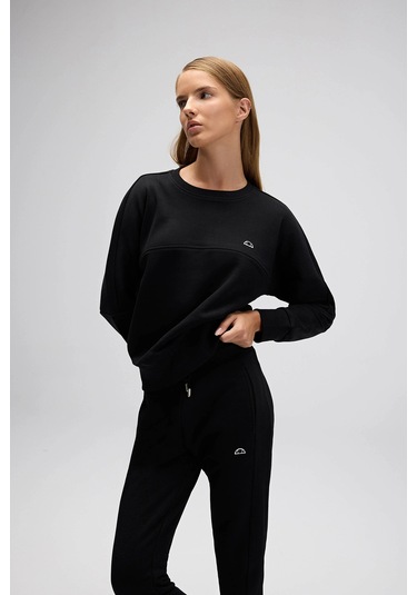 Ellesse Bayan Sweat Ef567-bk Siyah Siyah