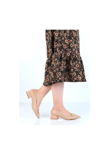 Moda Ayakkabı 12-023 Kadın Topuklu Ayakkabı