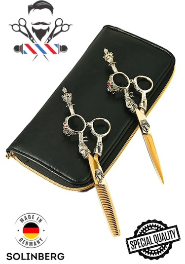 Şovalye Kuaför Berber Tıraş Seti Kuaför Makas Ara Makas Saç K