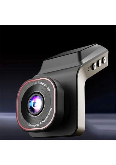 Fortunelane K801 Araç Kaydedici Wıfı 1080p Çift Kameralı Park Monitörü Geri Vurma Görüntüsü