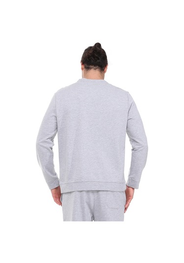Raru Sweatshirt Porta Gri Melanj