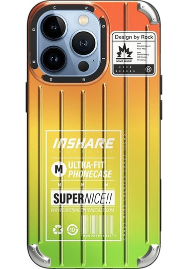 Rock Apple Uyumlu iPhone 14 Pro Max Kılıf Dream Color Serisi - Warm Sun Warm Sun