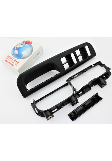 VW Passat B5 Kapı Kolu Cam Düğme Çerçeve Kapak Seti 4 Kapılı Araç