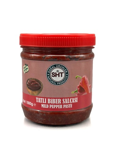 Antep Güneş Kurusu Tatlı Biber Salçası 1000 Gr