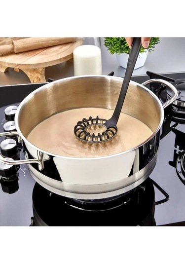 Pratik Spiral Çırpıcı Un- Yumurta - Krema Karıştırıcı Çok Renkli