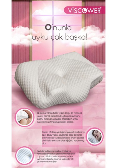Queen Of Sleep Boyun Destekli Güzellik Yastığı
