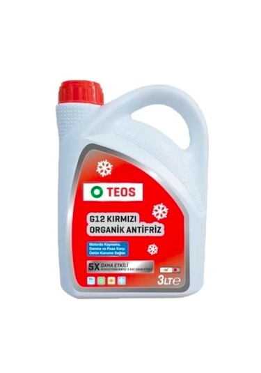 Teos -56 Derece Kırmızı Antifriz 3 L