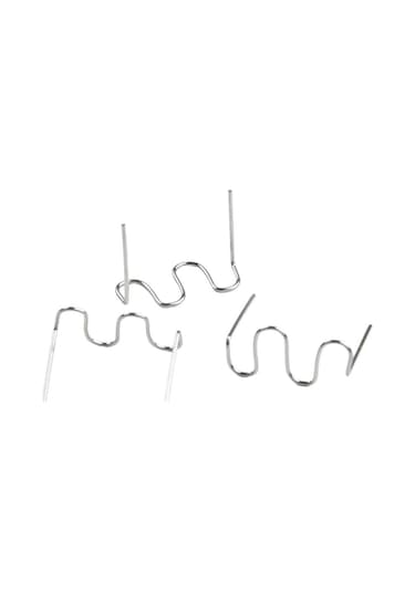 500 Adet 0.8mm Tampon Plastik Parça Tamir İçin Zımba Teli