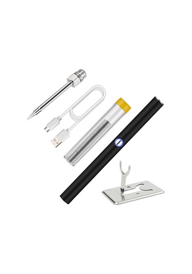 Yuntech01 Usb Şarjlı Kablosuz Dışarıda Dumanlı Demir Seti, Ev İçi Dıy Kaynak Aracı, Li-poly Pil Ve Uçak Aparatı İle Tip-b Uçlu