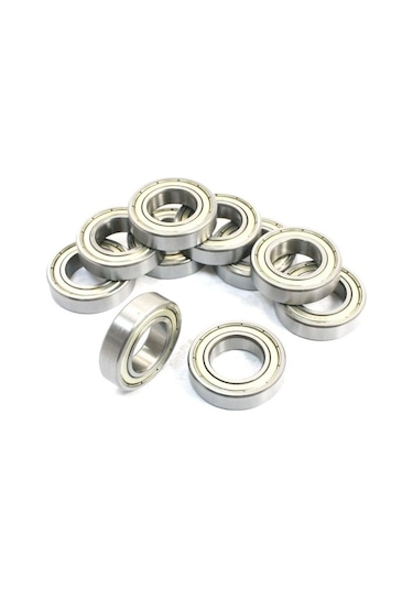 686 Zz 10 Adet Rulman Metal Kapak 6x13x5 Sabit Bilyalı Minyatür Rulman