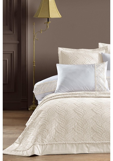 Tallia Çift Kişilik Çeyiz Seti - Ekru