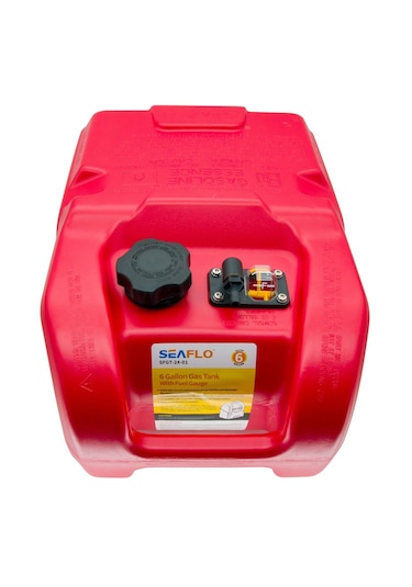 Seaflo Yakıt Tankı. 22lt. Tekne Benzin Bidonu. Yakıt Taşıma Tankı
