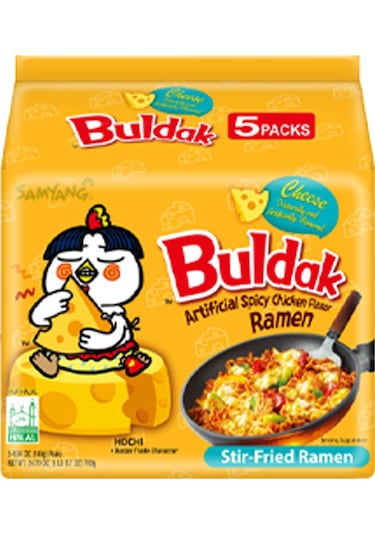 Samyang Buldak Cheese Ramen Noodle 140 G